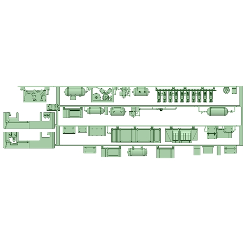 ES30-02：30系26F(26+86)床下機器【武蔵模型工房　Nゲージ 鉄道模型】